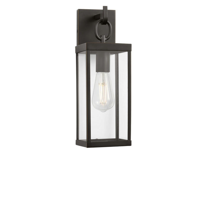 Rox One Light Lantern in Antique Bronze Generation Lighting Canada