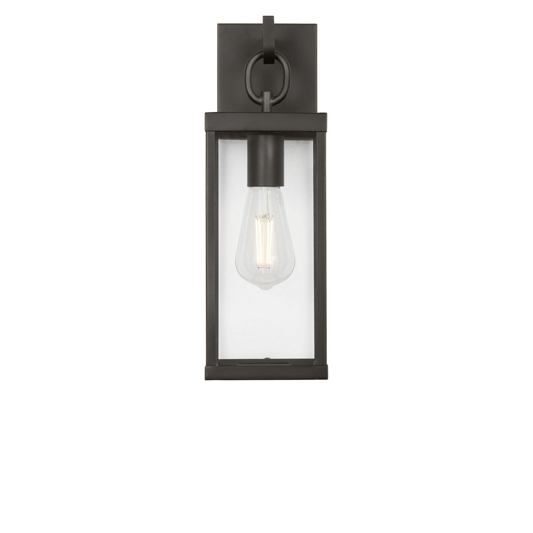 Rox One Light Lantern in Antique Bronze Generation Lighting Canada