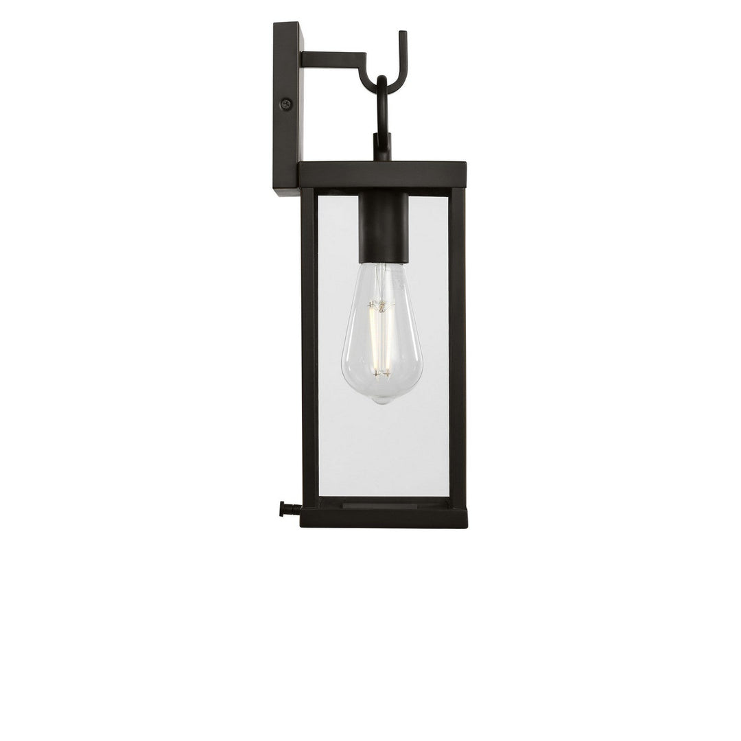 Rox One Light Lantern in Antique Bronze Generation Lighting Canada