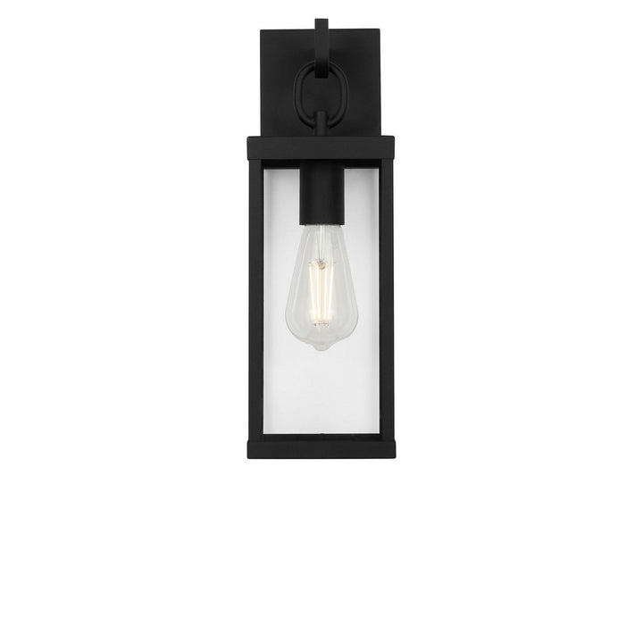 Rox One Light Lantern in Textured Black Generation Lighting Canada