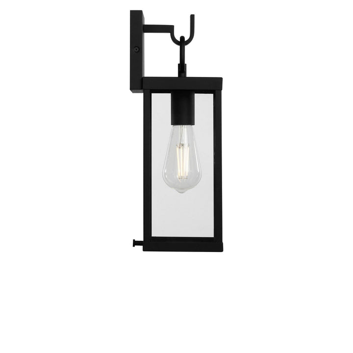 Rox One Light Lantern in Textured Black Generation Lighting Canada