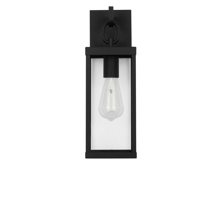 Rox One Light Lantern in Textured Black Generation Lighting Canada