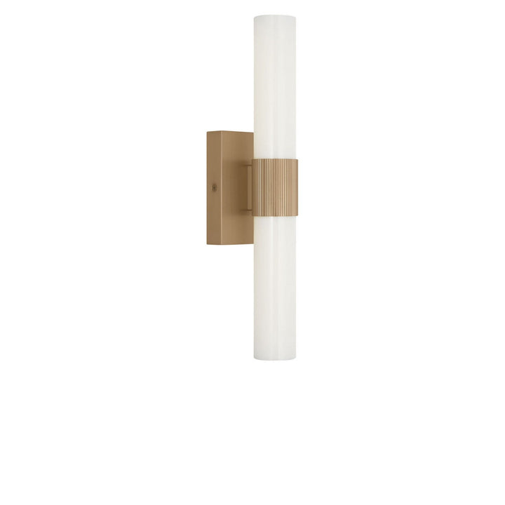 Sarco LED Vanity in Satin Brass Generation Lighting Canada