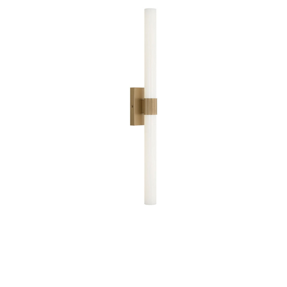 Sarco LED Vanity in Satin Brass Generation Lighting Canada