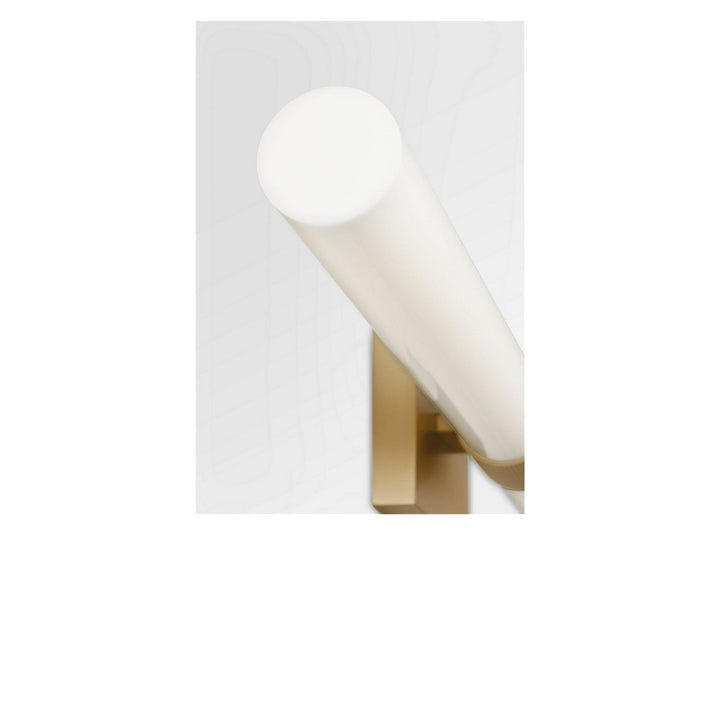 Sarco LED Vanity in Satin Brass Generation Lighting Canada