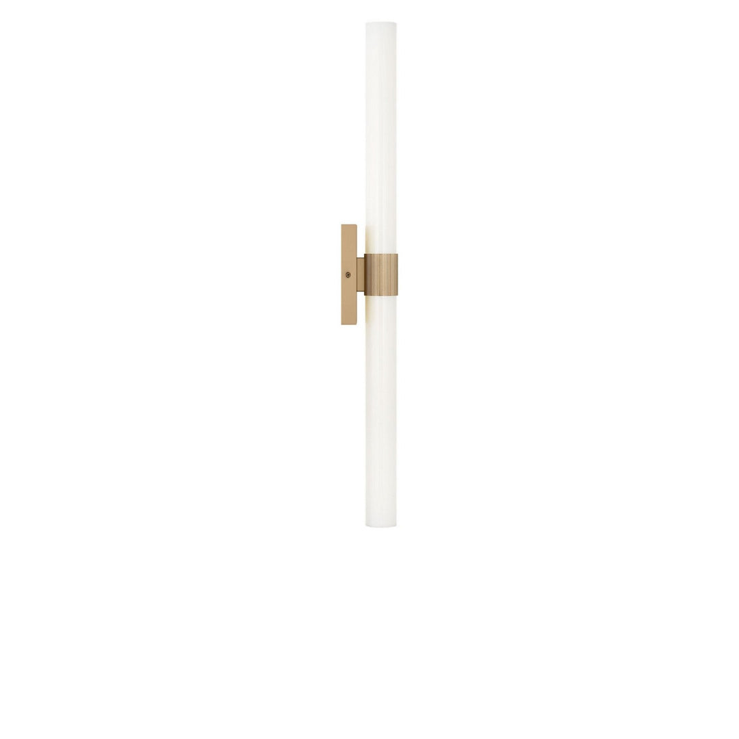 Sarco LED Vanity in Satin Brass Generation Lighting Canada