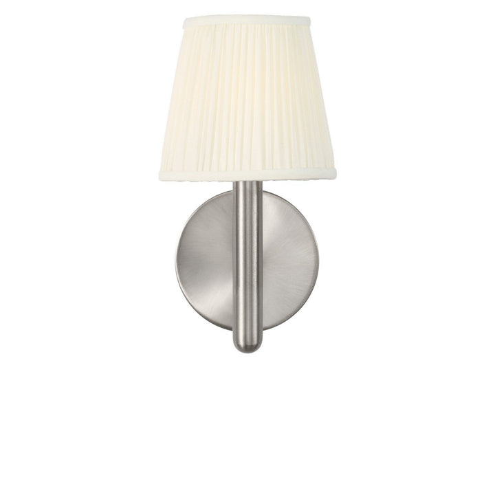 Vilera One Light Wall Sconce in Brushed Nickel Generation Lighting Canada