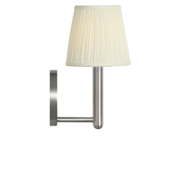 Vilera One Light Wall Sconce in Brushed Nickel Generation Lighting Canada