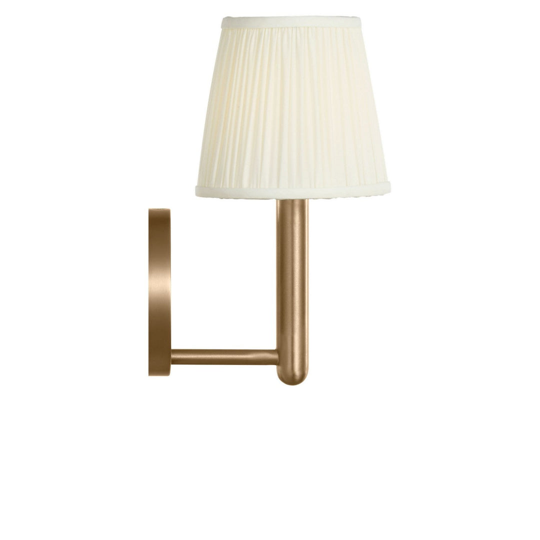 Vilera One Light Wall Sconce in Satin Brass Generation Lighting Canada