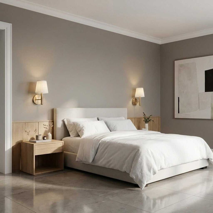 Vilera One Light Wall Sconce in Satin Brass Generation Lighting Canada