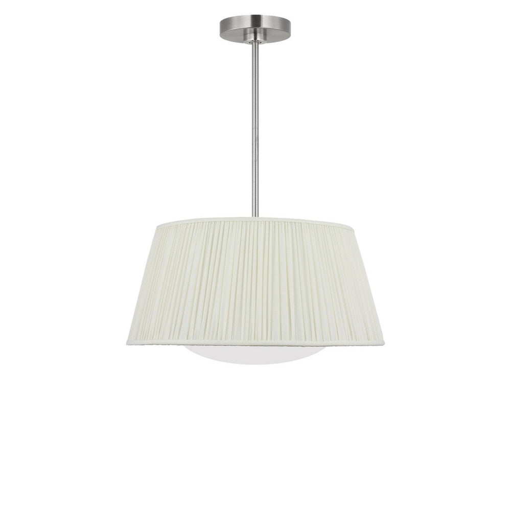 Vilera Three Light Pendant in Brushed Nickel Generation Lighting Canada