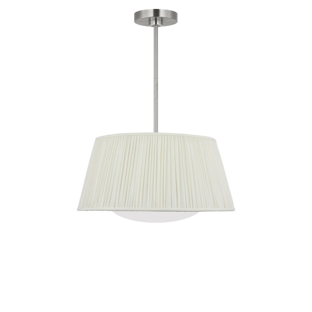 Vilera Three Light Pendant in Brushed Nickel Generation Lighting Canada