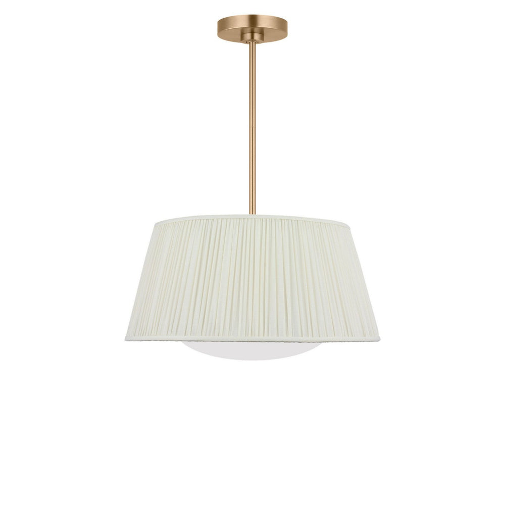 Vilera Three Light Pendant in Satin Brass Generation Lighting Canada