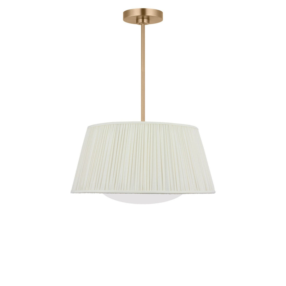 Vilera Three Light Pendant in Satin Brass Generation Lighting Canada