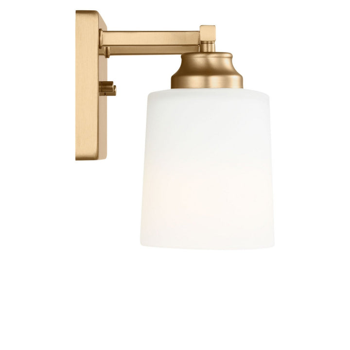 Vinton Two Light Bath in Satin Brass Generation Lighting Canada