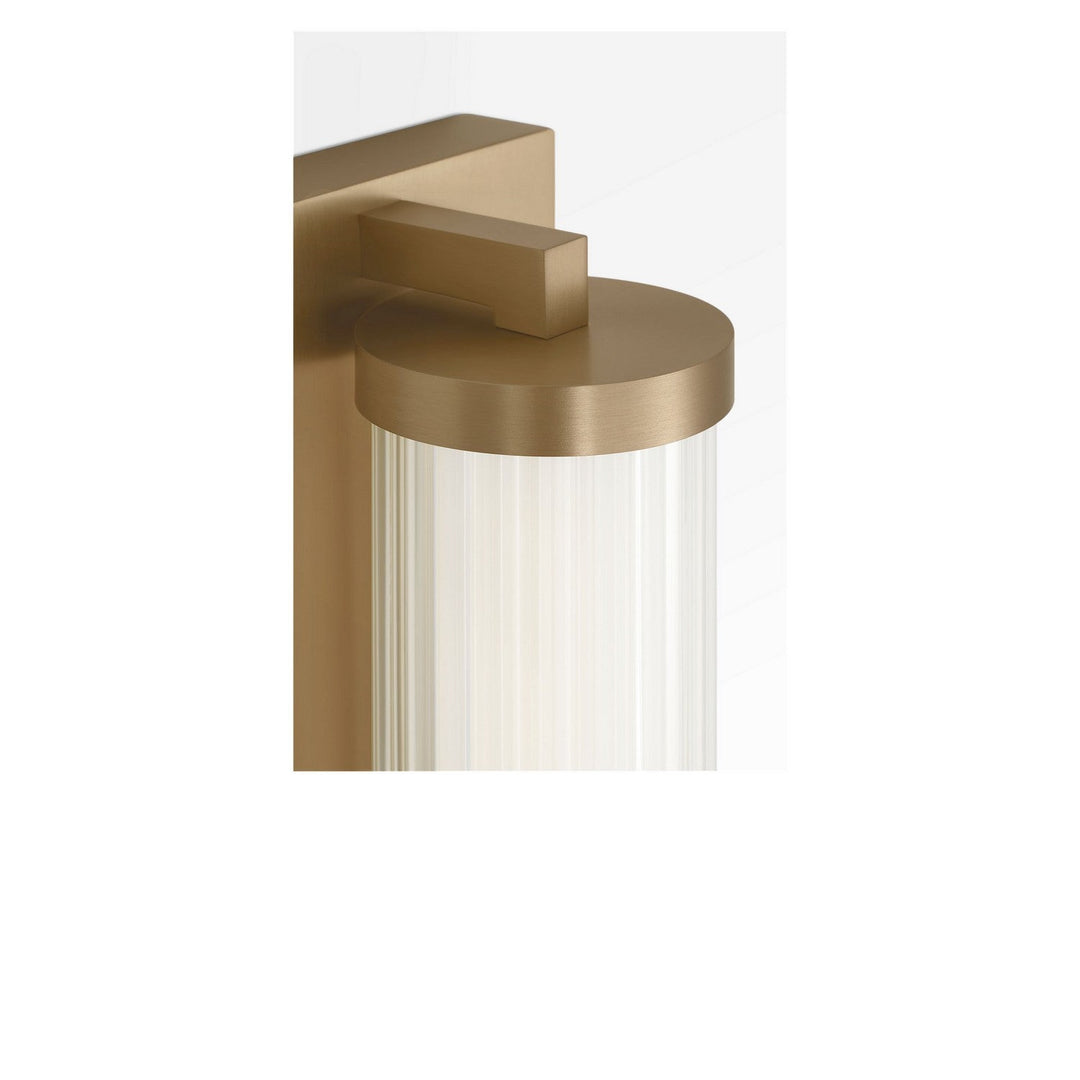 Weston LED Vanity in Satin Brass Generation Lighting Canada