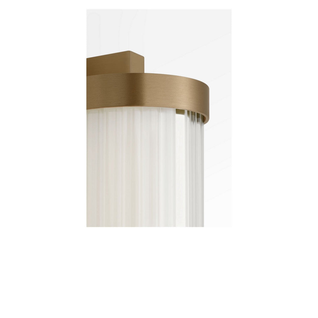 Weston LED Vanity in Satin Brass Generation Lighting Canada