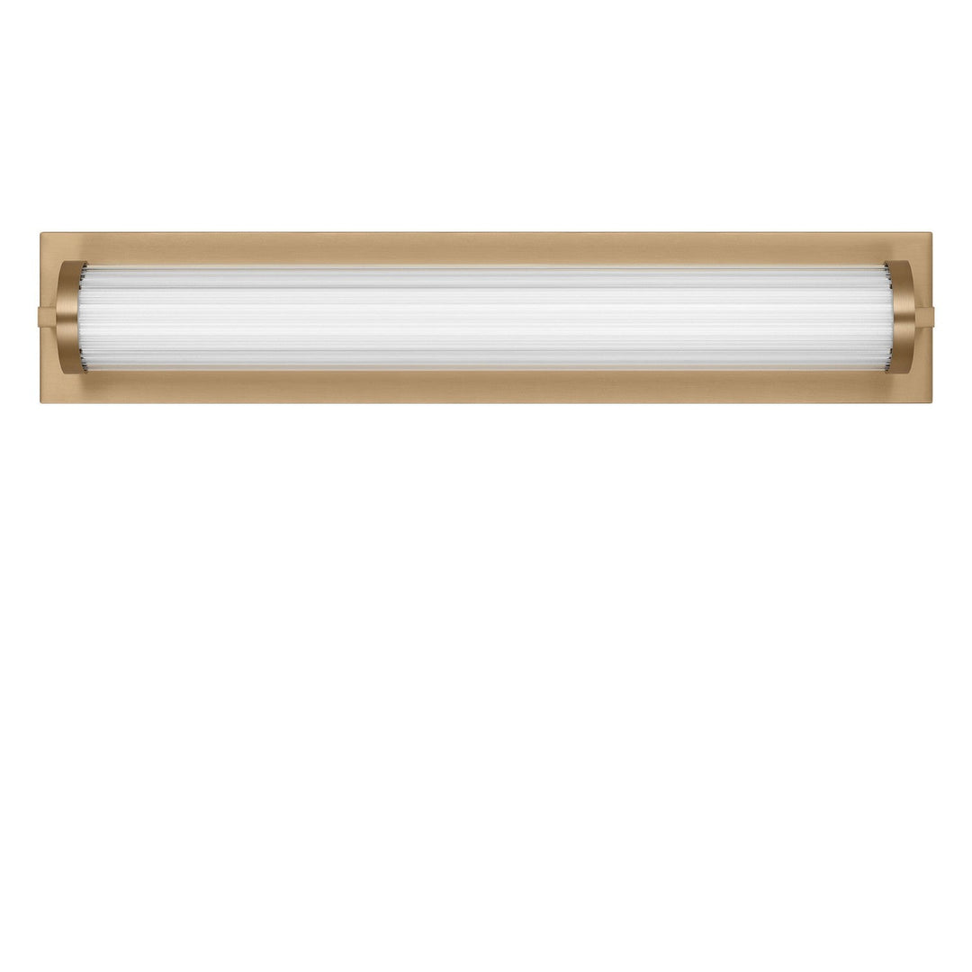 Weston LED Vanity in Satin Brass Generation Lighting Canada