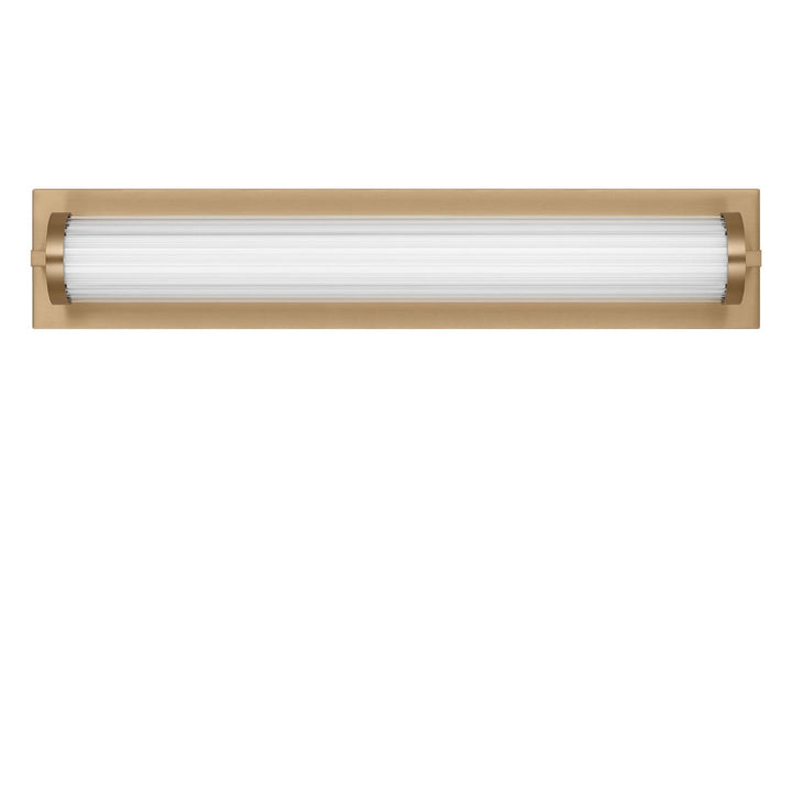 Weston LED Vanity in Satin Brass Generation Lighting Canada
