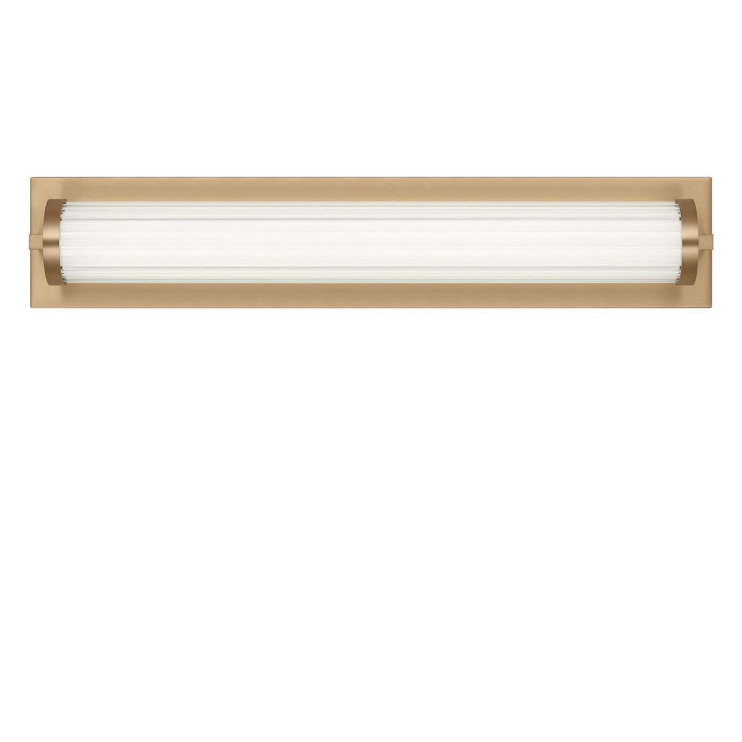 Weston LED Vanity in Satin Brass Generation Lighting Canada