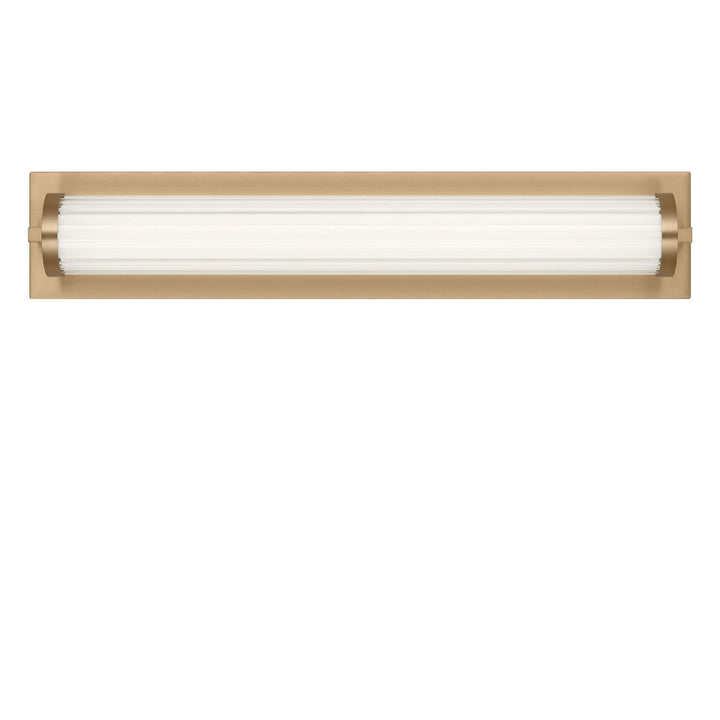 Weston LED Vanity in Satin Brass Generation Lighting Canada