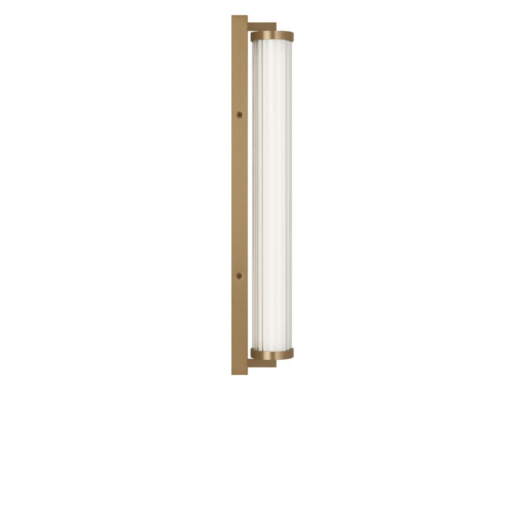 Weston LED Vanity in Satin Brass Generation Lighting Canada