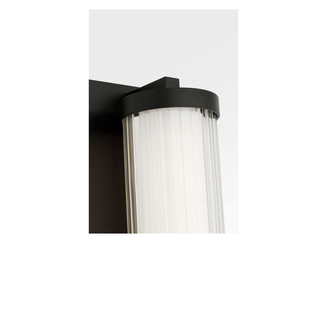 Weston LED Vanity in Midnight Black Generation Lighting Canada