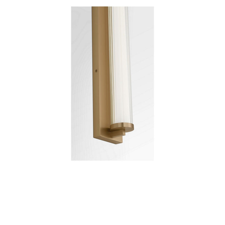 Weston LED Vanity in Satin Brass Generation Lighting Canada