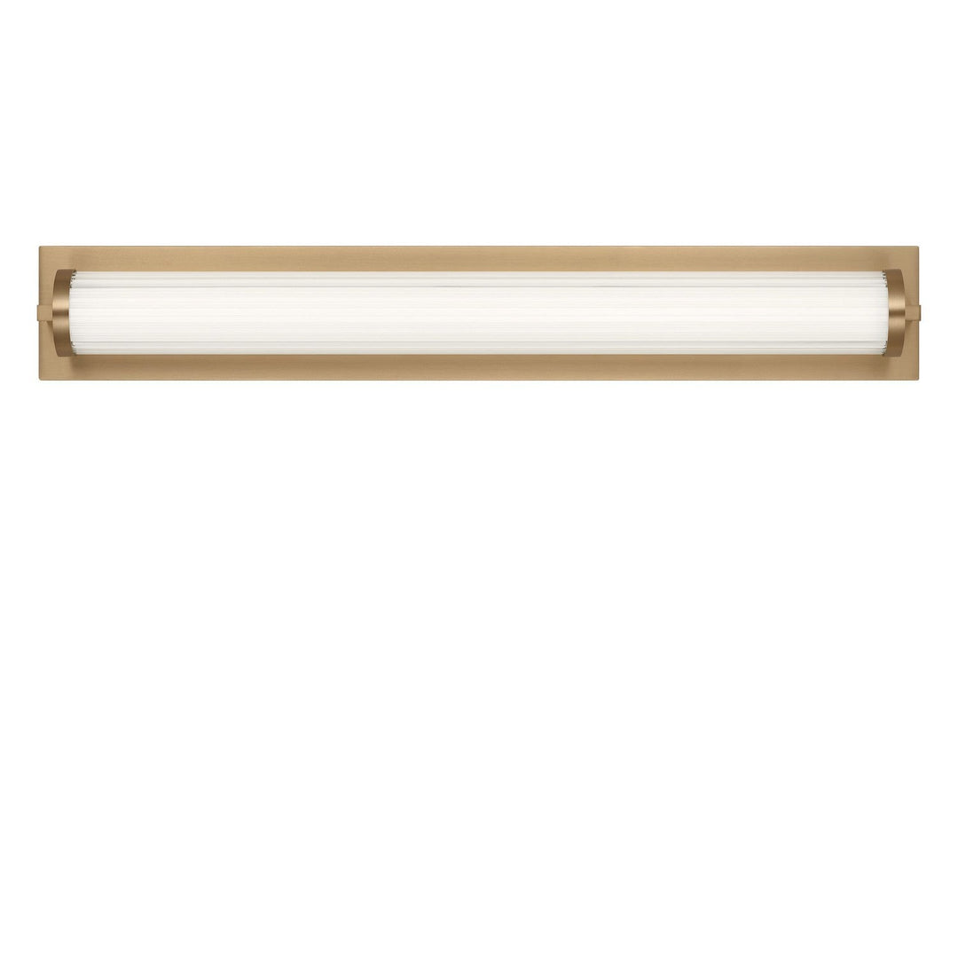 Weston LED Vanity in Satin Brass Generation Lighting Canada