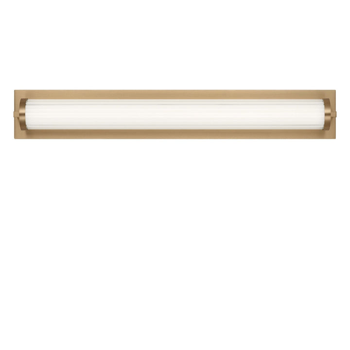 Weston LED Vanity in Satin Brass Generation Lighting Canada