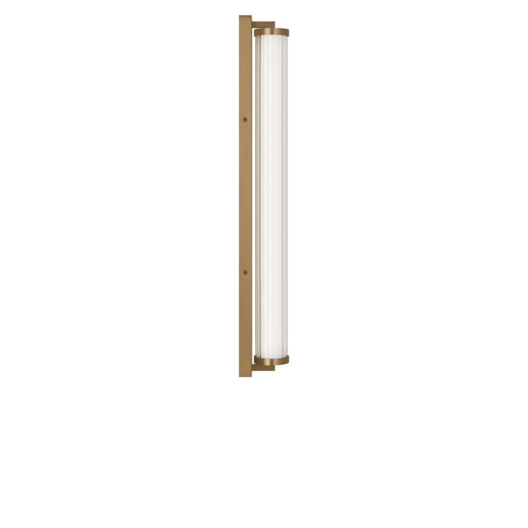 Weston LED Vanity in Satin Brass Generation Lighting Canada