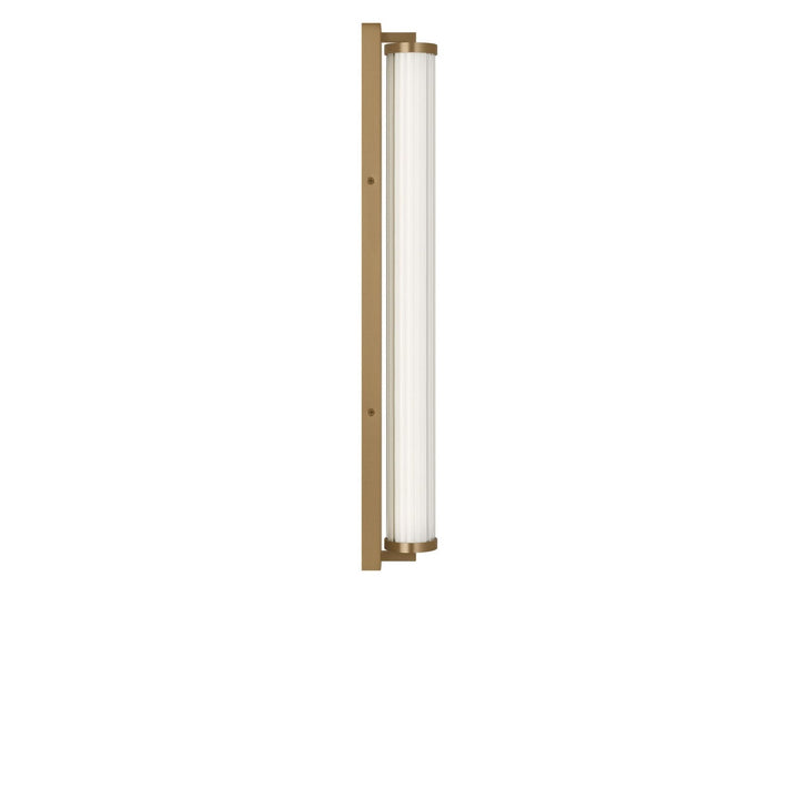Weston LED Vanity in Satin Brass Generation Lighting Canada