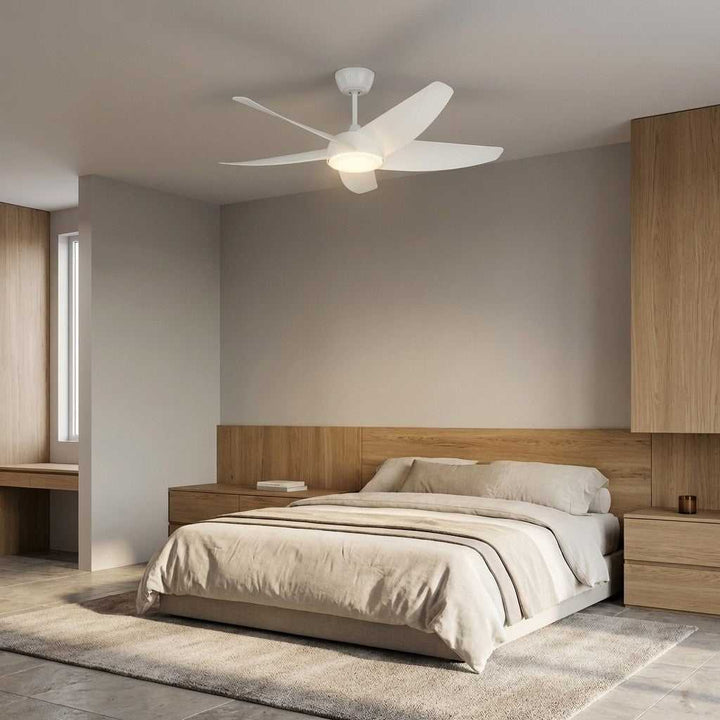 Arkdale 52" Ceiling Fan in Matte White Generation Lighting Canada