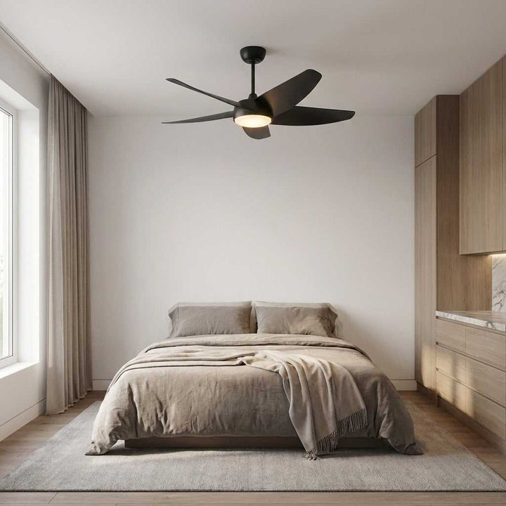 Arkdale 52" Ceiling Fan in Midnight Black Generation Lighting Canada