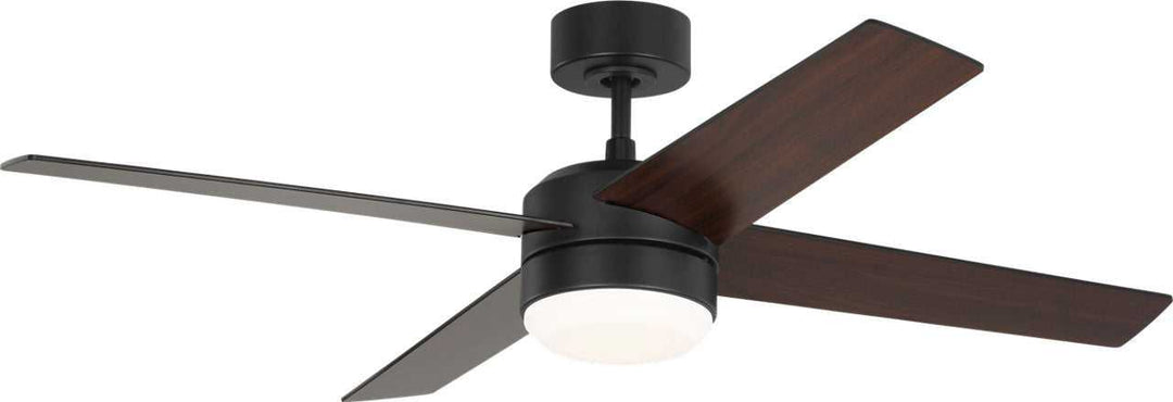 Loni 52" Ceiling Fan in Midnight Black Generation Lighting Canada