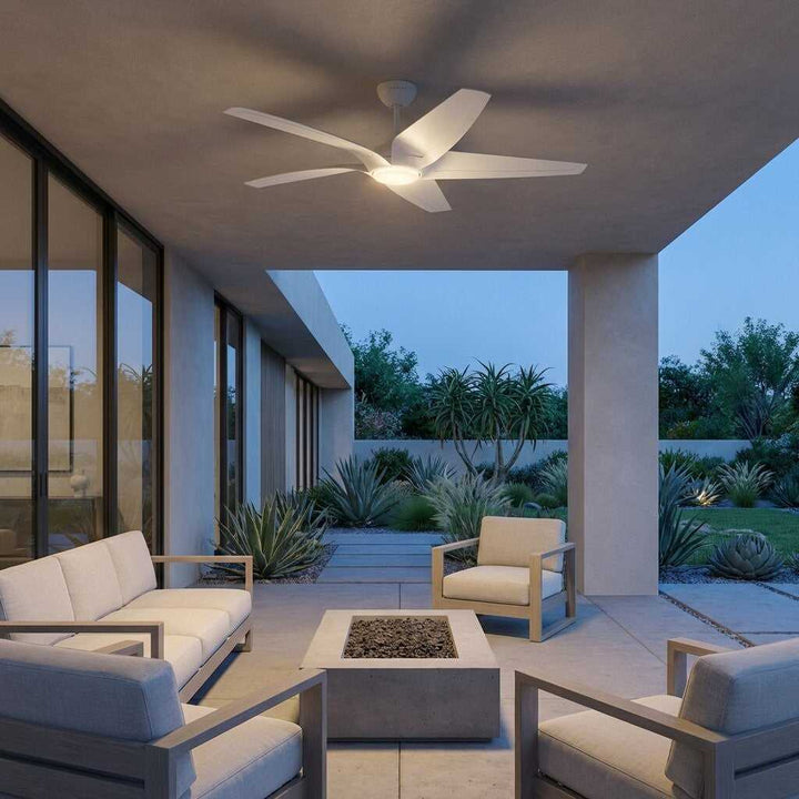 Dellwood 56" Ceiling Fan in Matte White Generation Lighting Canada