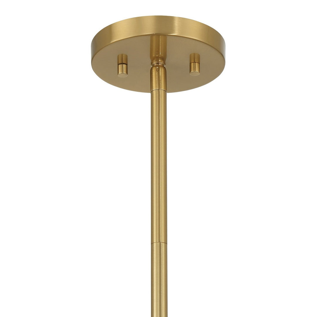 Savoy House - 1-1466-6-322 - Six Light Chandelier - Espacio - Warm Brass