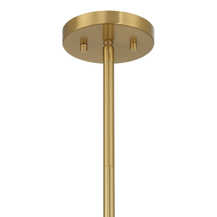 Savoy House - 1-1466-6-322 - Six Light Chandelier - Espacio - Warm Brass