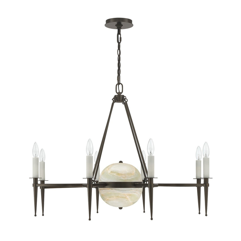 Savoy House - 1-1488-10-15 - Ten Light Chandelier - Sanger - Mediterranean Bronze