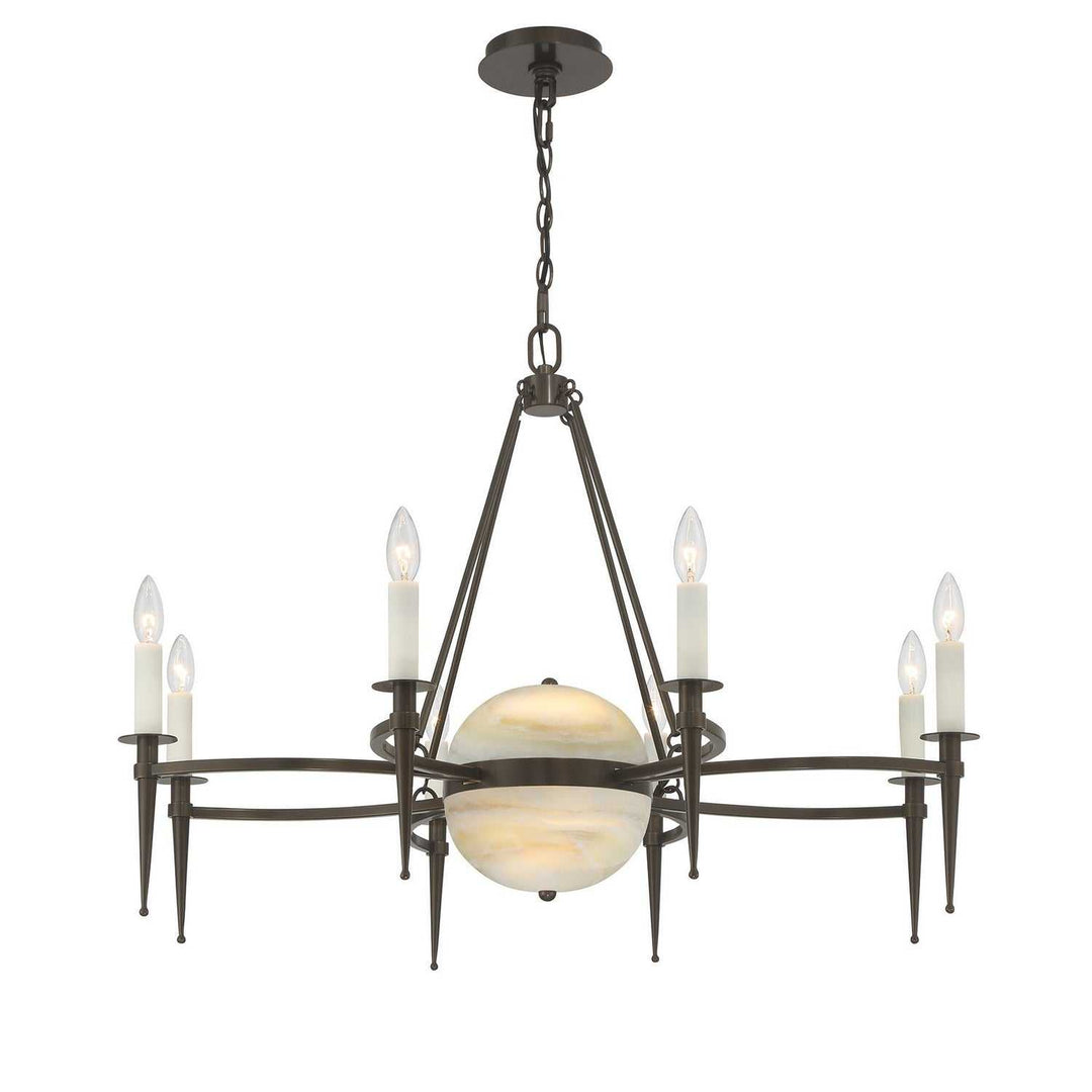 Savoy House - 1-1488-10-15 - Ten Light Chandelier - Sanger - Mediterranean Bronze