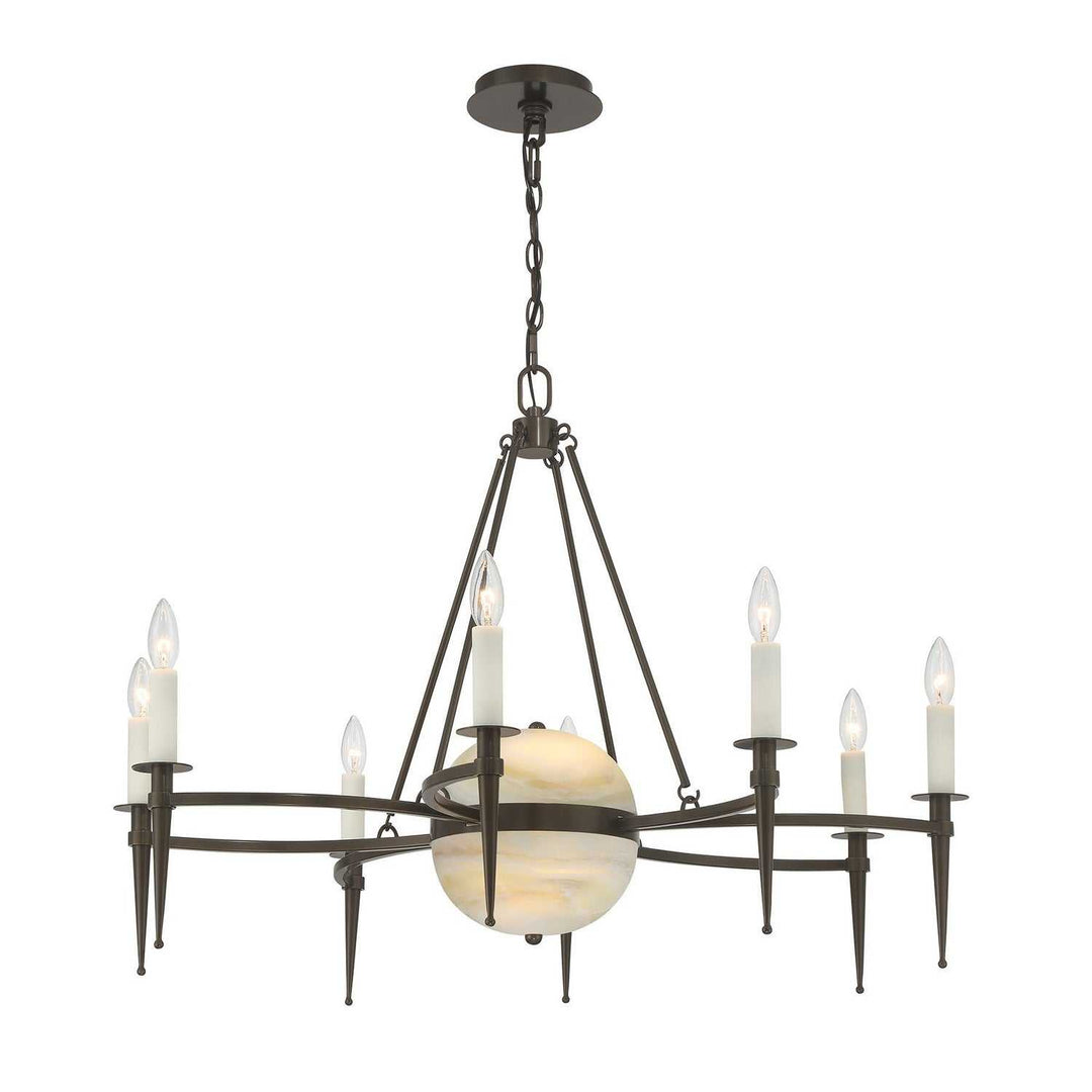 Savoy House - 1-1488-10-15 - Ten Light Chandelier - Sanger - Mediterranean Bronze