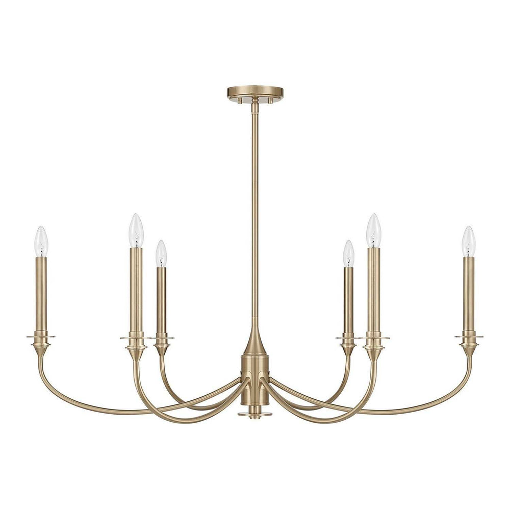 Savoy House - 1-1500-6-127 - Six Light Chandelier - Coventry - Noble Brass