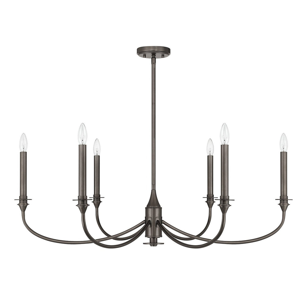 Savoy House - 1-1500-6-15 - Six Light Chandelier - Coventry - Mediterranean Bronze