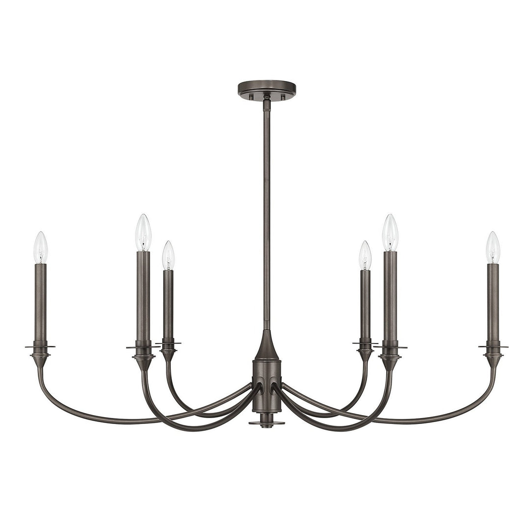 Savoy House - 1-1500-6-15 - Six Light Chandelier - Coventry - Mediterranean Bronze