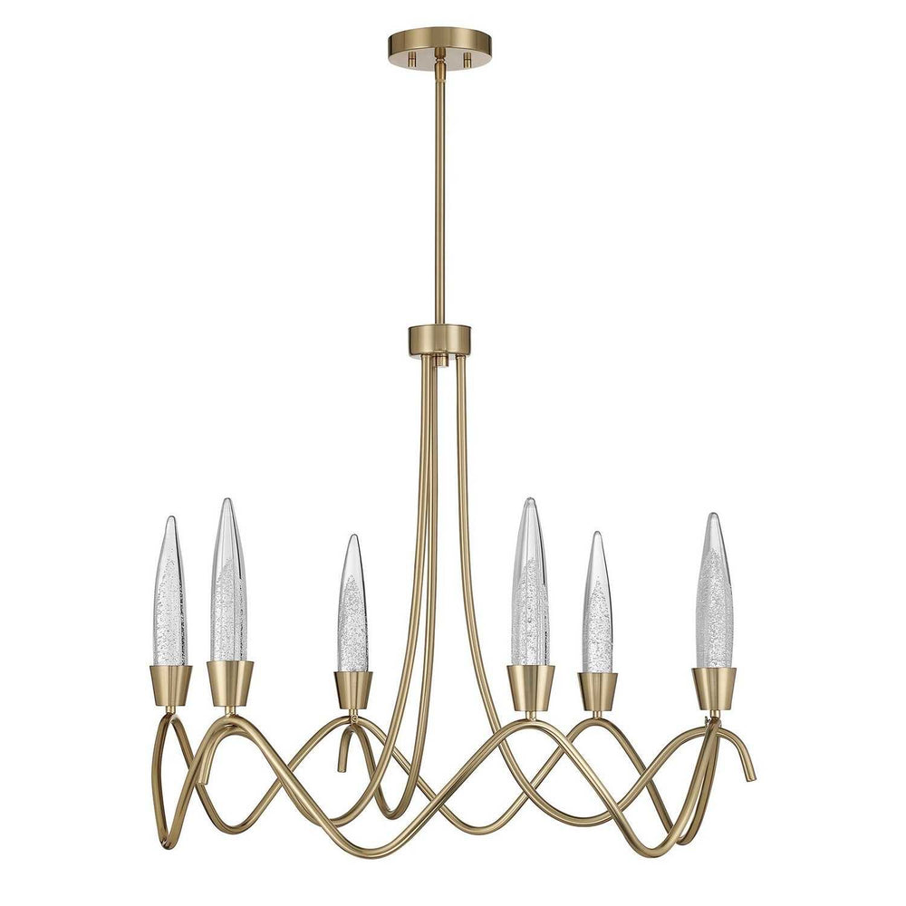 Savoy House - 1-1798-6-127 - LED Chandelier - Sofia - Noble Brass