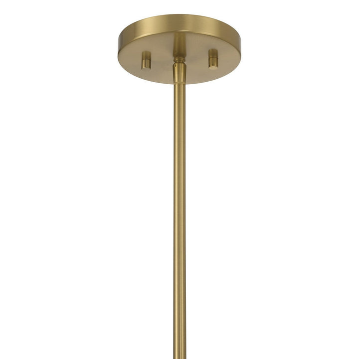 Savoy House - 1-3198-6-322 - Six Light Chandelier - Denison - Warm Brass