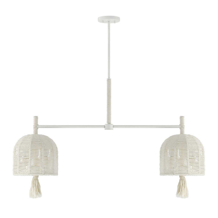 Savoy House - 1-3403-6-341 - Six Light Chandelier - Lunara - Cotton