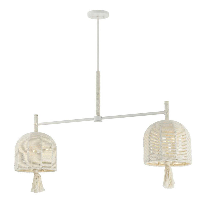 Savoy House - 1-3403-6-341 - Six Light Chandelier - Lunara - Cotton
