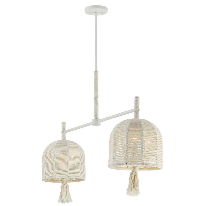 Savoy House - 1-3403-6-341 - Six Light Chandelier - Lunara - Cotton