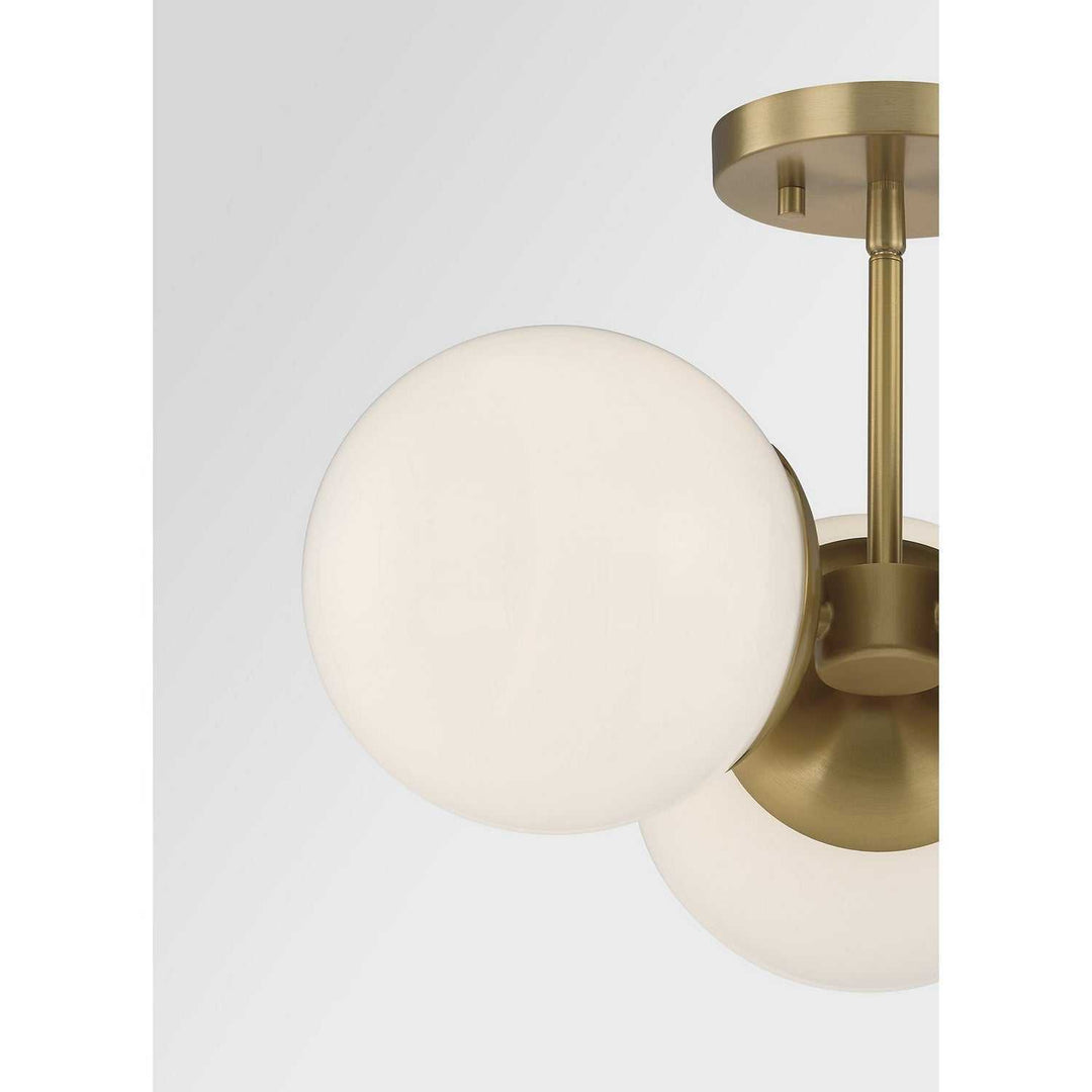 Savoy House - 1-6523-3-322 - Three Light Chandelier - Turin - Warm Brass